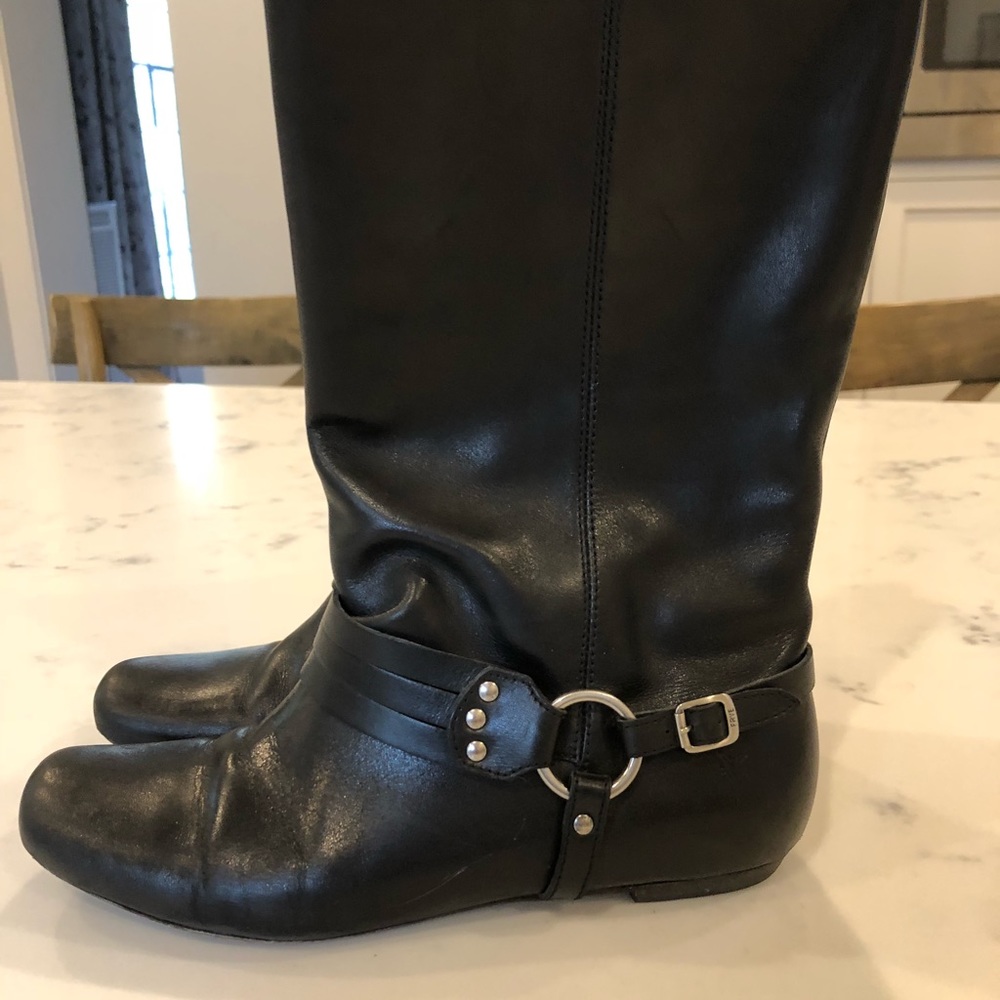 Frye harness boots